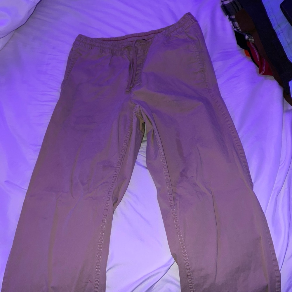 Vans Tan Chinos Relaxed Fit Lightweight Pants